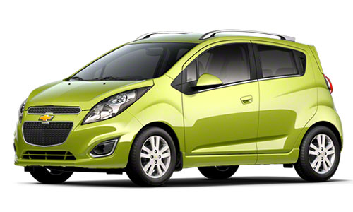 Spirou car rentals at Paros - Chevrolet Spark