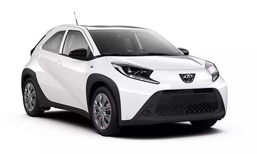 Spirou car rentals at Paros - Toyota Aygo X